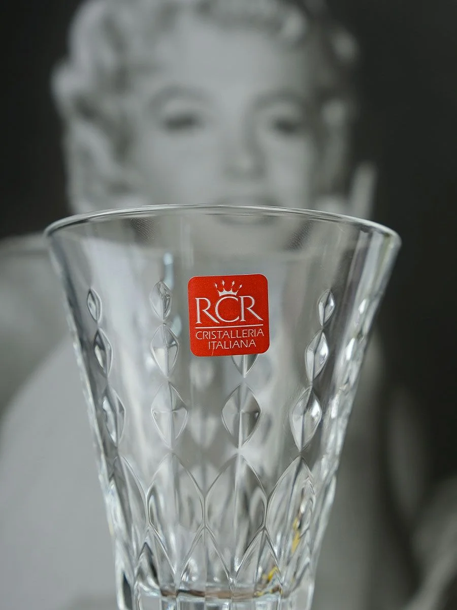 Прозрачный набор фужеров для вина RCR Marilyn 210 мл (6 шт)