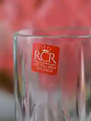 Прозрачный набор стаканов для воды напитков RCR Melodia 360 мл (2 шт)