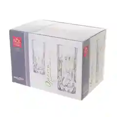 Прозрачный набор стаканов для воды напитков RCR Opera 350мл (6 шт)