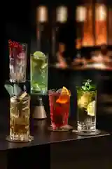 Прозрачный набор стаканов для виски RCR set Mixology 340мл (4 шт)