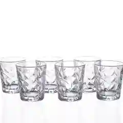 Прозрачный набор стопок для водки RCR Laurus 60 мл