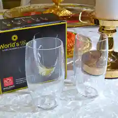 Прозрачный стакан для воды RCR Wolrd best 320 мл 2 шт.