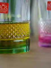 Разноцветный набор стаканов для виски RCR Brillante Color 340мл (6 шт)