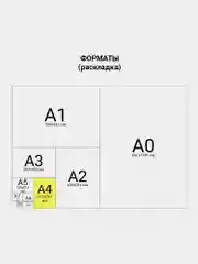 Альбом для рисования А4 40 листов, комплект 4 штуки, на пружине, Brauberg, 205х290 мм