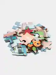 Багровый детский макси-пазл, 35 деталей, "Step Puzzle", 330 х 230 мм