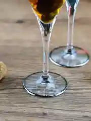 Прозрачный набор рюмок для водки RCR Style prestige Палермо платина, 80 мл, хрустальное стекло, 2шт.
