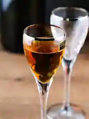 Прозрачный набор рюмок для водки RCR Style prestige Палермо платина, 80 мл, хрустальное стекло, 2шт.