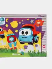 Бирюзовый детский макси-пазл, 35 деталей, "Step Puzzle", 330 х 230 мм