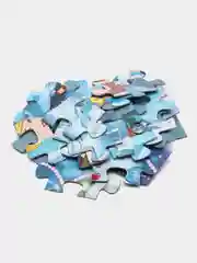 Фиолетовый детский макси-пазл, 35 деталей, "Step Puzzle", 330 х 230 мм