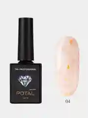 Кремовый гель-лак с поталью TNL potal, 10 мл