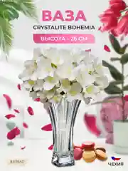 Прозрачный ваза Crystalite Bohemia Neptune 26 см
