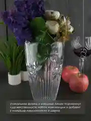Прозрачный ваза Crystalite Bohemia Perseus-nova 25 см