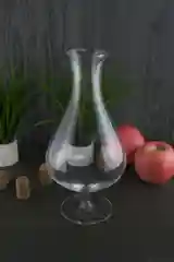 Прозрачный декантер для вина Alchemy mixer из хрустального стекла 1,2 л. REPAST&RONA 1 шт.