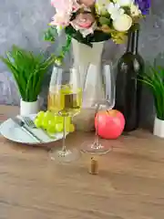 Прозрачный набор бокалов для вина LORD из хрустального стекла 420 мл REPAST&RONA 4 шт.