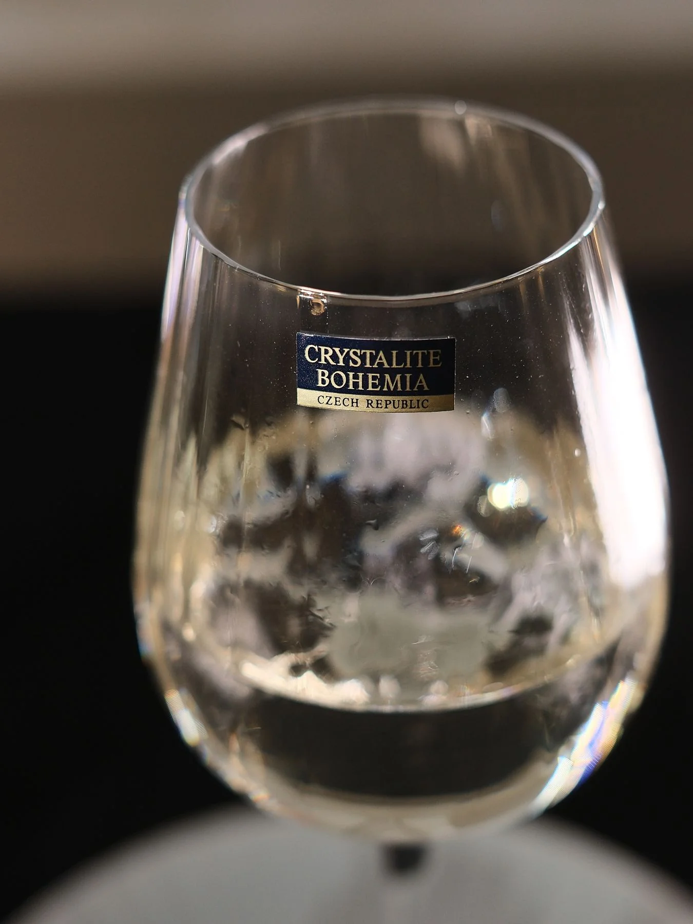Прозрачный набор бокалов для вина Columba Optic Crystalite Bohemia 400 мл 2 шт.