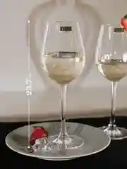 Прозрачный набор бокалов для вина Columba Optic Crystalite Bohemia 400 мл 2 шт.