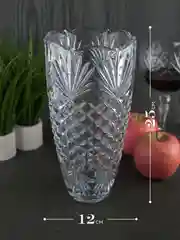 Прозрачный ваза для цветов Crystalite Bohemia Vega-nova 25 см