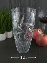 Прозрачный ваза Crystalite Bohemia Pinwheel 25см