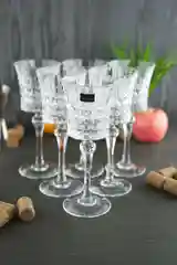 Прозрачный набор бокалов для вина Lady Diamond 190 мл (6 шт)