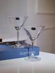 Прозрачный набор бокалов для мартини Crystalex Bohemia Lara 210 мл (2 шт)