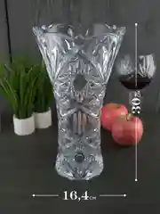 Прозрачный ваза Crystalite Bohemia Miranda 30 см