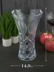 Прозрачный ваза Crystalite Bohemia Lyra Nova 25 см