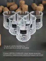 Прозрачный набор стопок Cristal d'Arques LONGCHAMP 60 мл 6 шт.