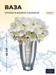 Ваза Crystalite Bohemia Colosseum Кубок 30 см