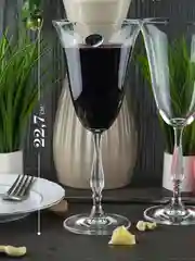 Прозрачный набор фужеров для вина Crystalite Bohemia Fregata/Antik 350 мл 2 шт