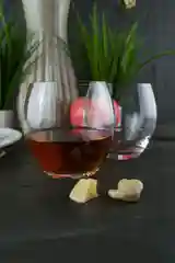 Прозрачный набор стаканов для виски Repast Chloe 350 мл 4 шт.