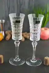 Прозрачный набор фужеров для шампанского Lady Diamond 150 мл (6 шт)