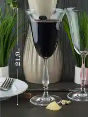 Прозрачный набор фужеров Crystalite Bohemia Fregata/Antik 250 мл 2 шт