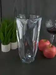 Прозрачный ваза Crystalite Giftware Barley Twist 25,5см