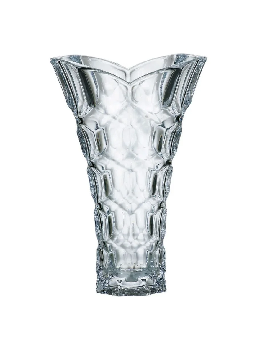 Прозрачный ваза для цветов Crystalite Bohemia Honey 35см