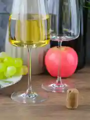 Набор бокалов для вина LORD из хрустального стекла 510 мл REPAST&RONA 2 шт.