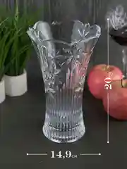 Прозрачный ваза Crystalite Bohemia Perseus-nova 20 см
