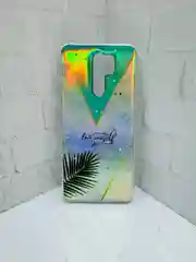 Зеленый чехол с принотом для Honor 9S / Xiaomi redmi 9 / Y5 2019