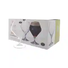 Прозрачный набор бокалов для пива Crystalite Bohemia GAVIA 600 мл (6 шт)