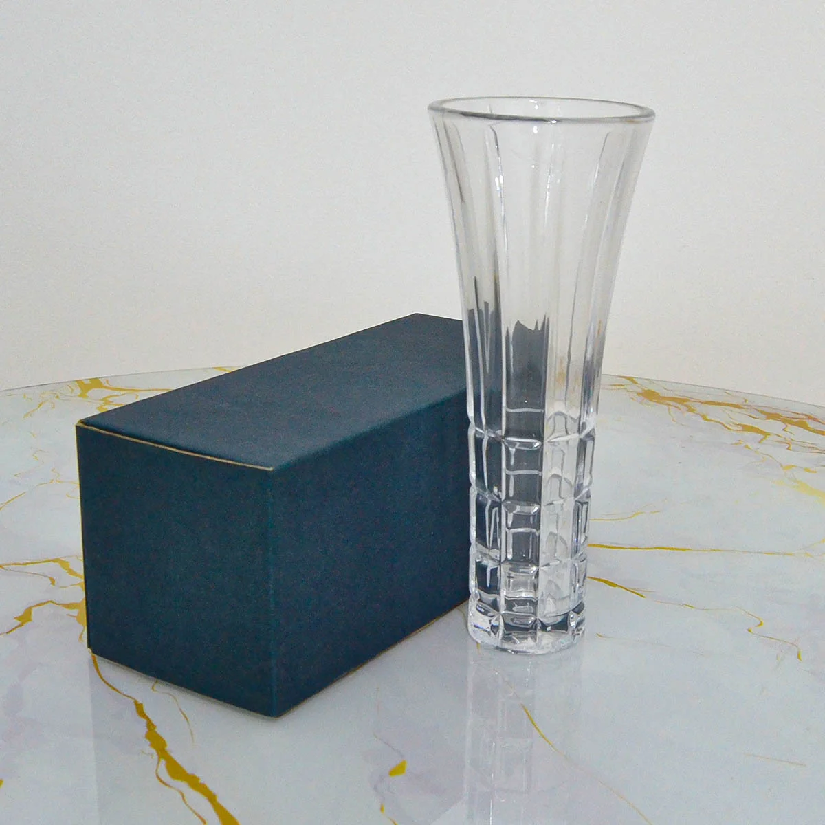 Прозрачный ваза 20 см Crystalite Bohemia