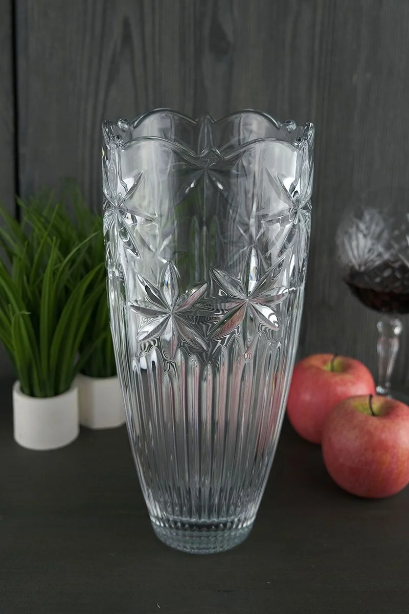 Прозрачный ваза Crystalite Bohemia Perseus-nova 30 см