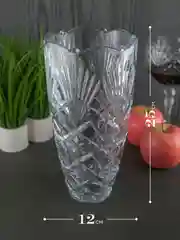 Прозрачный ваза Crystalite Bohemia 25 см