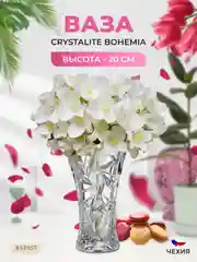 Прозрачный ваза Crystalite Bohemia Pinwheel 20см
