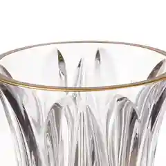 Прозрачный ваза AS Crystal Flame 35 см