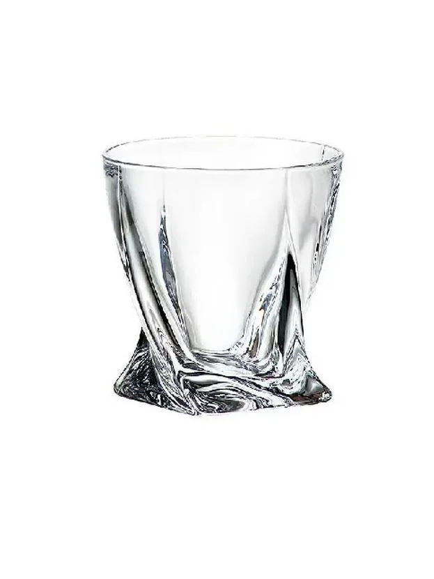 Прозрачный набор для виски 3 предмета Crystalite Bohemia Quadro