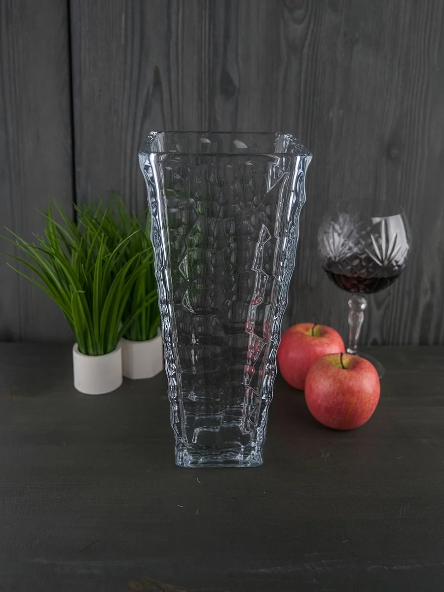 Прозрачный ваза Crystalite Giftware Marble 30.5см