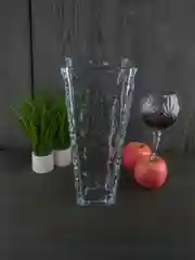 Прозрачный ваза Crystalite Giftware Marble 30.5см