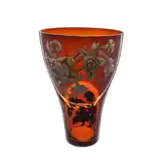 Красный ваза Egermann 27 см