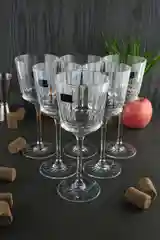 Прозрачный набор бокалов для вина Cristal d'Arques MACASSAR 250 мл 6 шт.