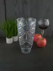 Прозрачный ваза для цветов Crystalite Bohemia Sirius-nova 25 см