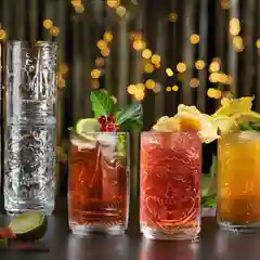 Прозрачный набор стаканов RCR Tiki Etruria (4 шт)